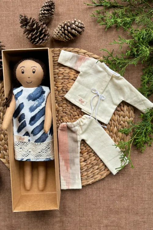 The Good Gift, Play Set, Rinkal, Cotton Fabric Toy