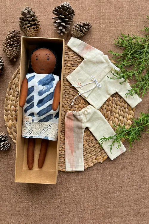 The Good Gift, Play Set, Rinkal, Cotton Fabric Toy