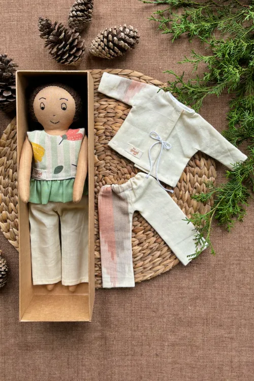 The Good Gift, Play Set,Anvi, Cotton Fabric Toy