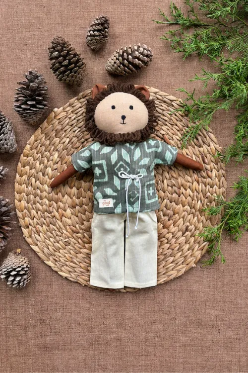 The Good Gift, Play Set,Aslan, Cotton Fabric Toy