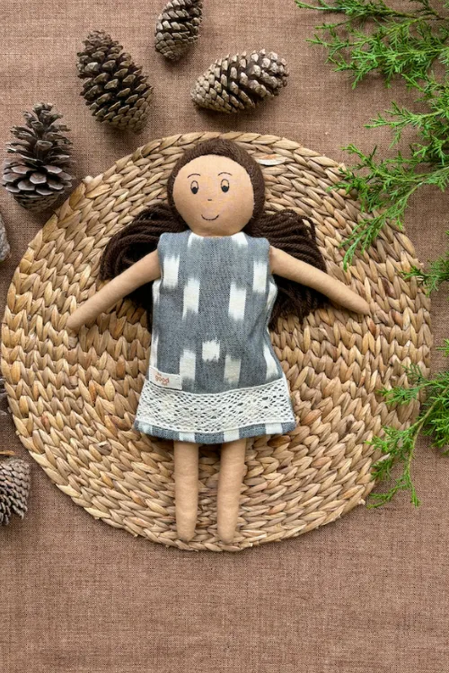 The Good Gift, Play Set,Jane, Cotton Fabric Toy