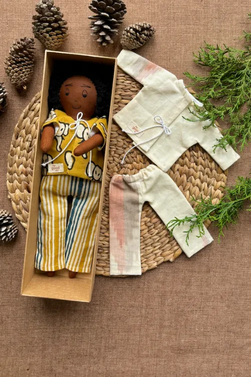The Good Gift, Play Set,Jay, Cotton Fabric Toy