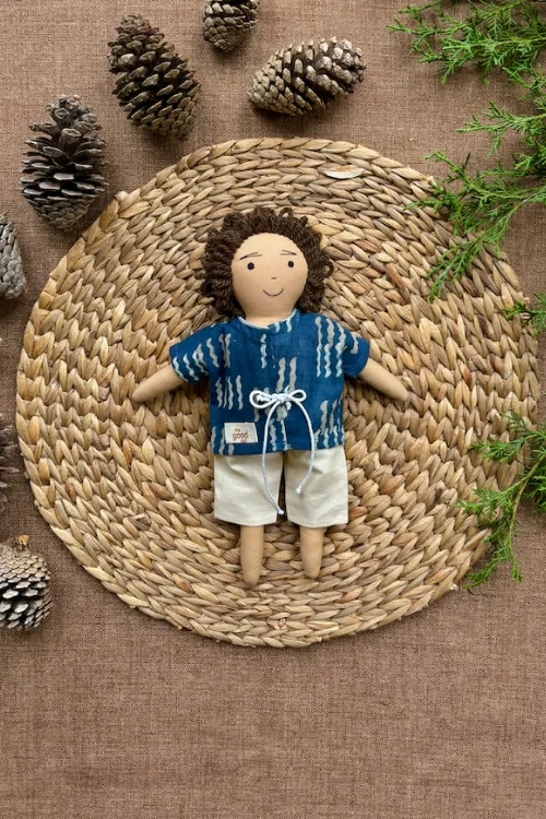 The Good Gift, Single Doll,Golu, Cotton Fabric Toy