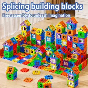 Vibrant Interlocking STEM Building Blocks