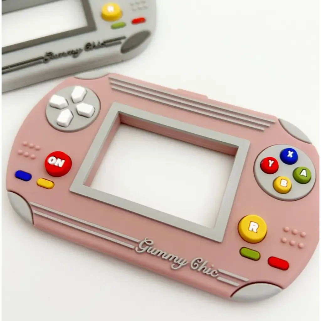 Video Game Inspired Silicone Teethers in Fun Colors for Babies