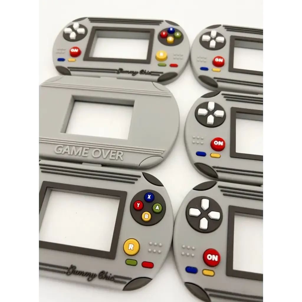 Video Game Inspired Silicone Teethers in Fun Colors for Babies