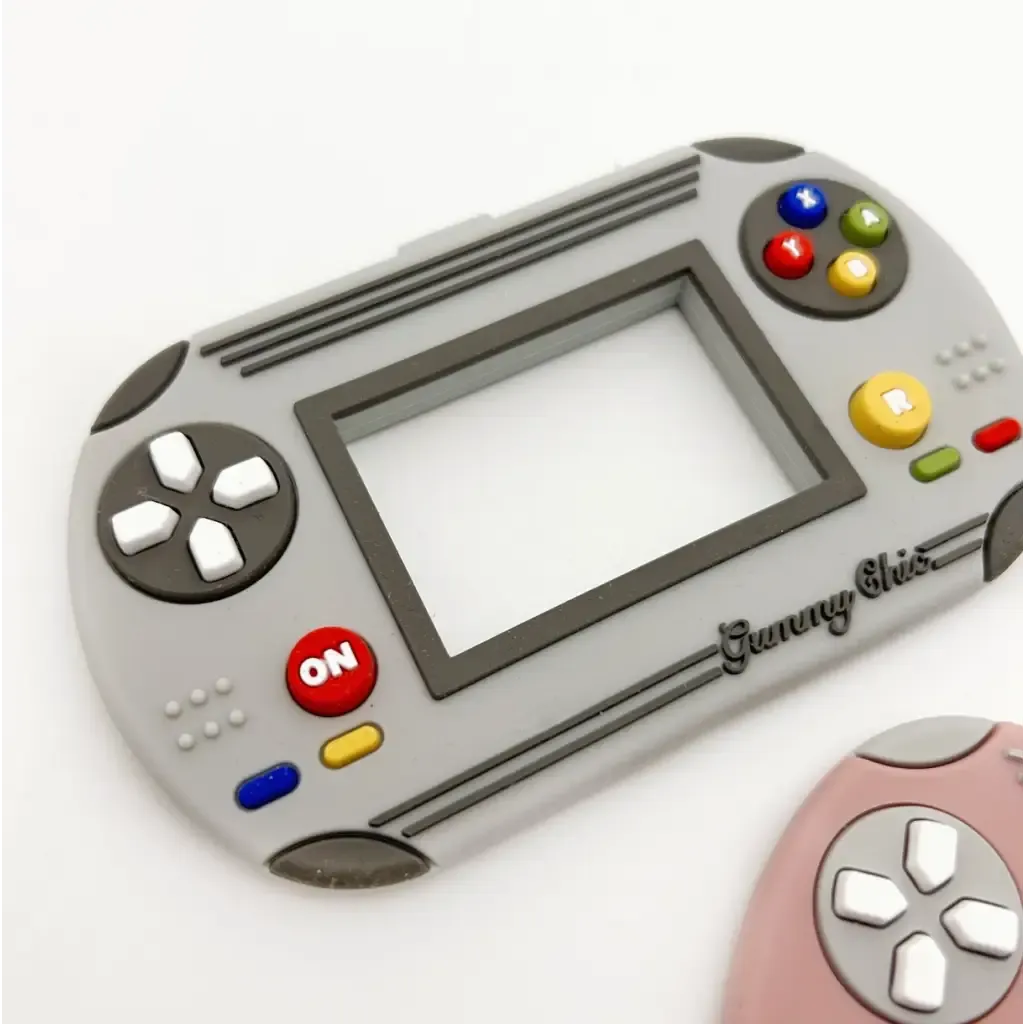 Video Game Inspired Silicone Teethers in Fun Colors for Babies