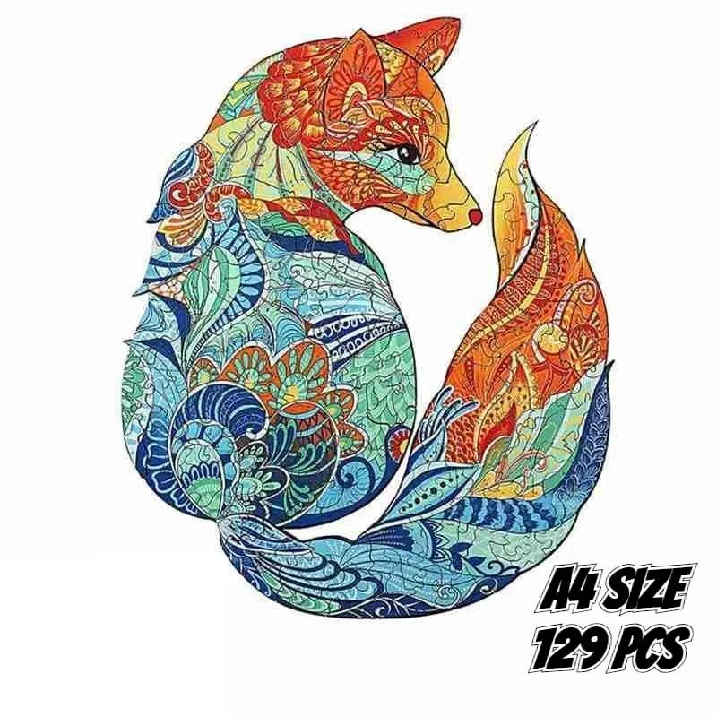Wooden Animal Jigsaw Puzzle - The Ultimate Sustainable and Educational Toy