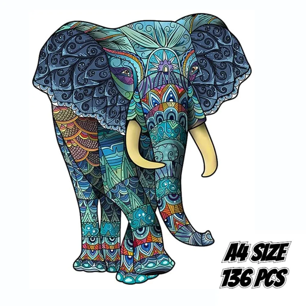 Wooden Animal Jigsaw Puzzle - The Ultimate Sustainable and Educational Toy