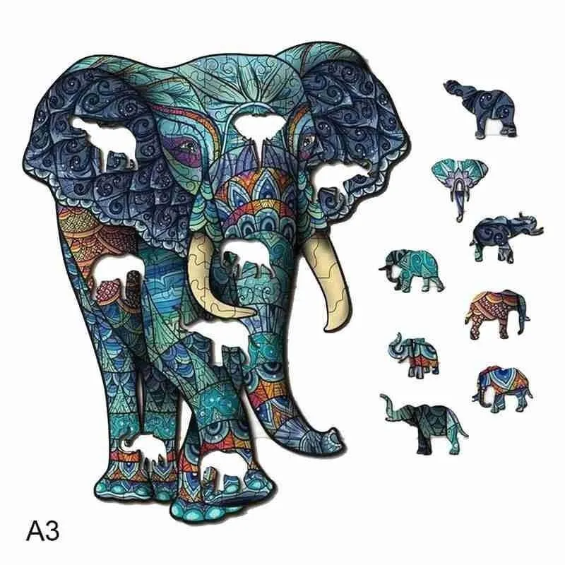 Wooden Animal Jigsaw Puzzle - The Ultimate Sustainable and Educational Toy
