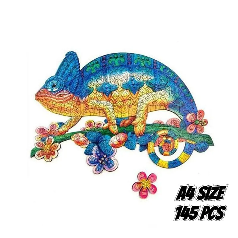 Wooden Animal Jigsaw Puzzle - The Ultimate Sustainable and Educational Toy